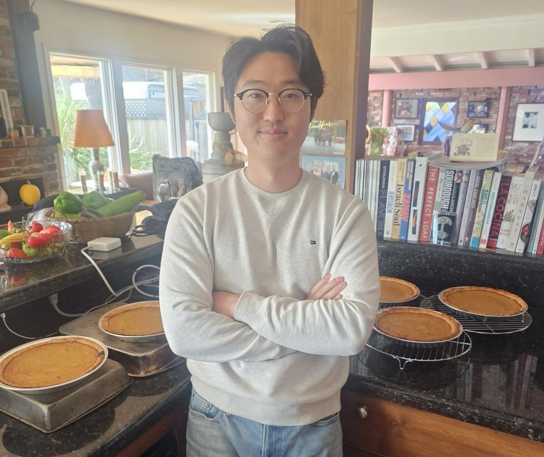 Pumpkin pies baked from scratch for the GEOG/LDARCH C188 class